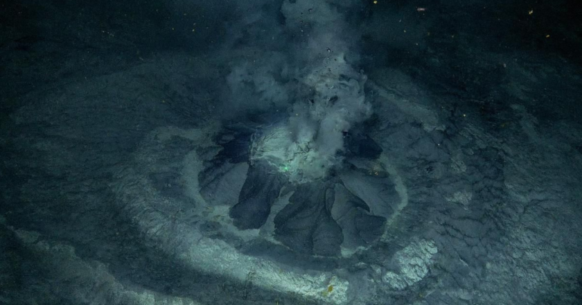 Scientists find methane-spewing mud volcano in massive ice age blast crater 2023