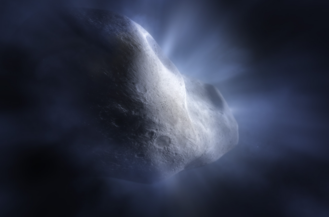 NASA’s Webb Telescope Finds Elusive Water Vapor in Rare Main Belt Comet 2023