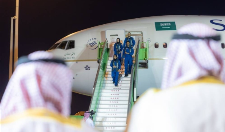 Saudi astronauts return from ISS to Riyadh 2023